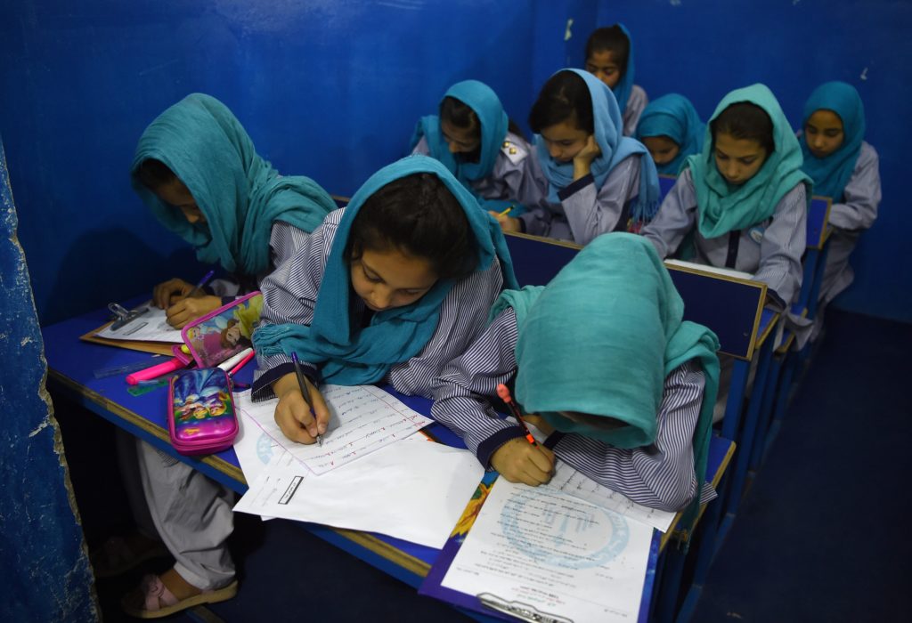 afghanistan conflict children education